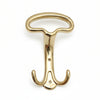 Portabito Lady Oro Lucido- - Cm.9,5X14H. Interfori Cm.4,4 - 8 Pezzi