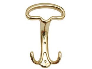 Portabito Lady Oro Lucido- - Cm.9,5X14H. Interfori Cm.4,4 - 8 Pezzi