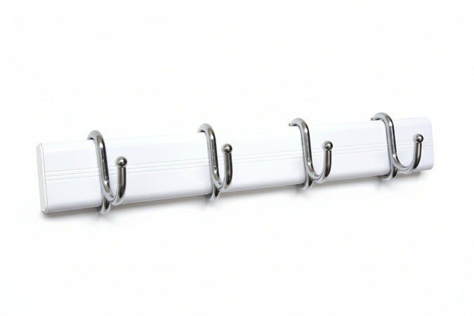 Appenditutto Adesivo Mini Pronty Bianco- - Cm.22,5 - 6 Pezzi