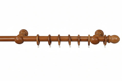 Bastone In Legno Con Accessori Ø Mm.23 Olmo Cm.120