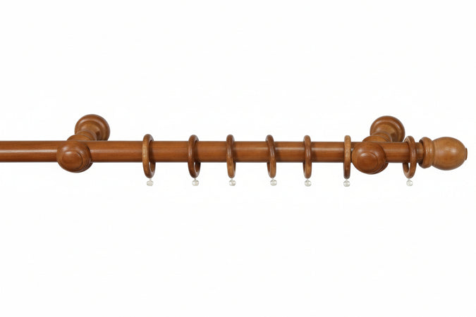 Bastone In Legno Con Accessori Ø Mm.23 Olmo Cm.120