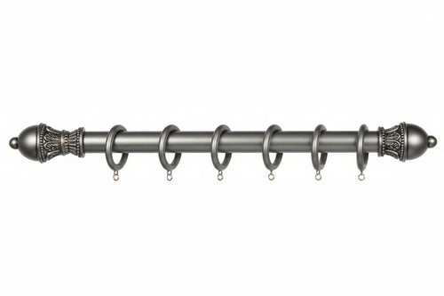 Bastone In Legno Senza Supporti Ø Mm.35 Bianco Cm.240
