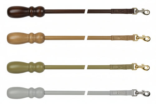 Frusta In Legno- - Cm.125 - Noce - 1 Blister