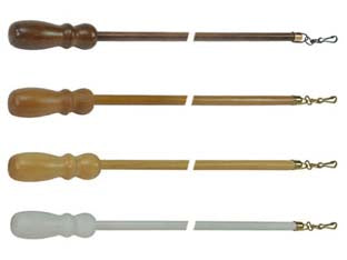 Frusta In Legno- - Cm.125 - Naturale - 1 Blister