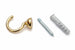 Ganci Raccoglitenda A Filo Micro Oro- - Mm.29 - 60 Pezzi