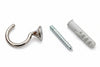 Ganci Raccoglitenda A Filo Micro Cromo- - Mm.29 - 60 Pezzi