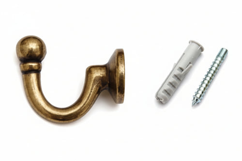 Ganci Raccoglitenda Grandi Bronzo- - Mm.37 - 30 Pezzi