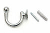 Ganci Raccoglitenda Super Cromo- - Mm.48 - 20 Pezzi