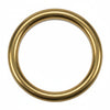 Anelli Per Scorritenda Tubolari In Ottone Lucido- - Ø Mm.30-39 - 100 Pezzi