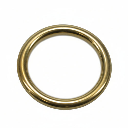 Anelli Per Scorritenda Tubolari In Ottone Lucido- - Ø Mm.32-44 - 100 Pezzi