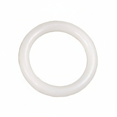 Anelli Per Scorritenda Tubolari In Plastica Bianco- - Ø Mm.30-40 - 250 Pezzi