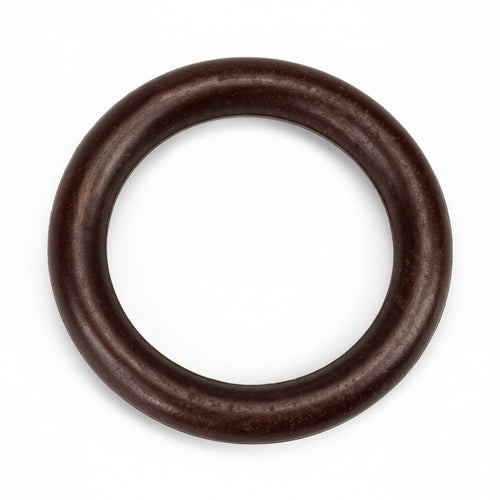 Anelli Per Scorritenda Tubolari In Legno Noce- - Ø Mm.32-48 - 100 Pezzi