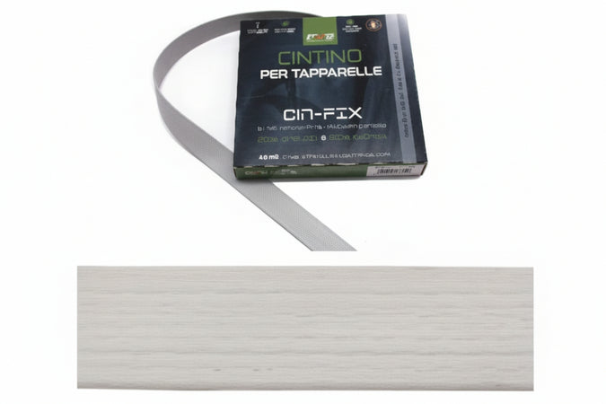 Cintino Pvc Per Avvolgibili Bianco In Matassine- - Mt.5,5X Mm.22H. In Matassima - 1 Matassa