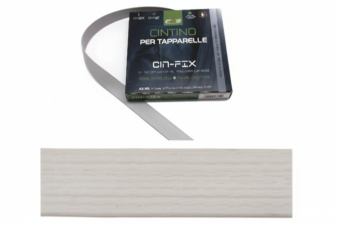 Cintino Pvc Per Avvolgibili Bianco In Matassine- - Mt.7,5X Mm.22H. In Matassima - 1 Matassa