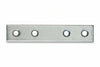 Lastrina Dritta 4 Fori Acciaio Zincato- - Mm.40X15 - 100 Pezzi