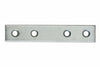 Lastrina Dritta 4 Fori Acciaio Zincato- - Mm.60X15 - 100 Pezzi
