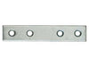 Lastrina Dritta 4 Fori Acciaio Zincato- - Mm.60X15 - 100 Pezzi