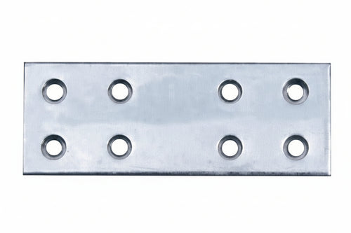 Piastra Di Giunzione Dritta- - Mm.80X30 - 50 Pezzi