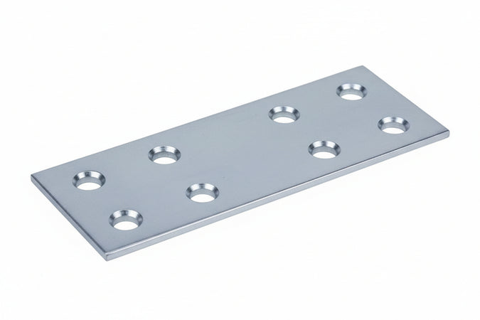 Piastra Di Giunzione Dritta- - Mm.160X30 - 50 Pezzi