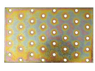 Piastra Di Giunzione Dritta Larghezza Mm.100- - Mm.80X100 - 25 Pezzi