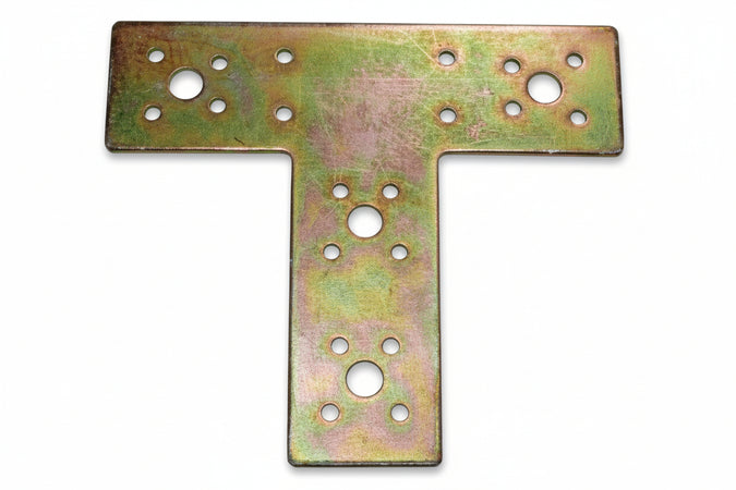 Piastra Di Giunzione A T- - Mm.160X45X100 - 15 Pezzi