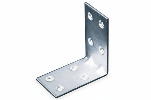 Piastra Di Giunzione Ad Angolo Larghezza Mm.30- - Mm.60X60X30 - 50 Pezzi