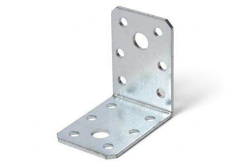 Piastra Di Giunzione Ad Angolo Larghezza Mm.35- - Mm.50X50X35 - 50 Pezzi