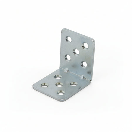 Piastra Di Giunzione Ad Angolo Pesante Larghezza Mm.40- - Mm.45X45X40 - 50 Pezzi