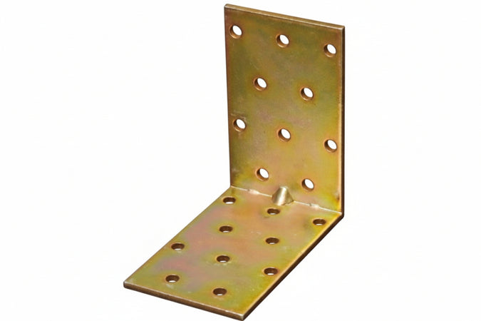 Piastra Di Giunzione Ad Angolo Pesante Larghezza Mm.50- - Mm.40X40X50 - 50 Pezzi