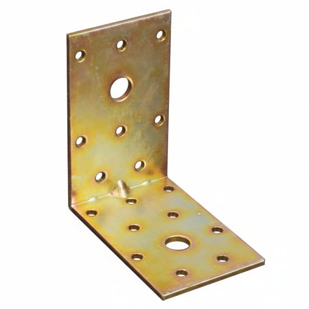 Piastra Di Giunzione Ad Angolo Pesante Larghezza Mm.50- - Mm.65X65X55 - 50 Pezzi