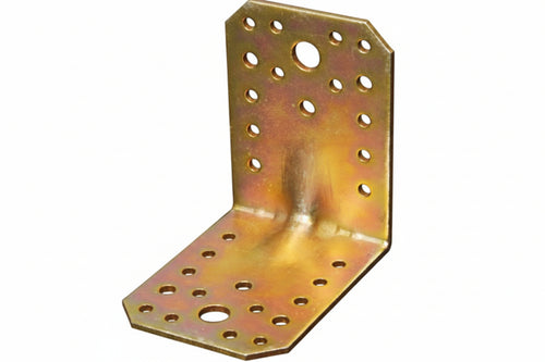 Piastra Di Giunzione Ad Angolo Pesante Larghezza Mm.65- - Mm.85X85X65 - 25 Pezzi