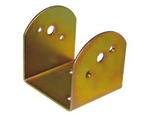 Staffa Ad U Per Trave Inclinata- - Mm.45X80X45H. - 10 Pezzi