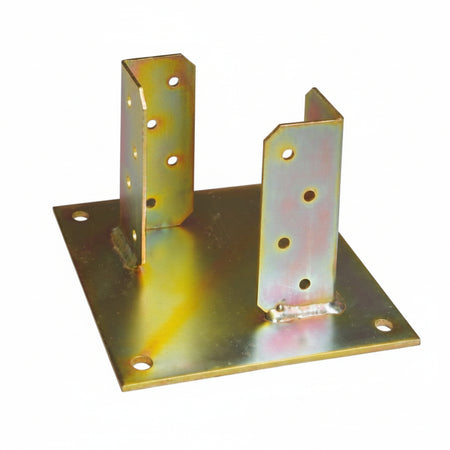 Supporto A Pavimento Con Piastra Per Trave Base Mm.150X150 P/Trave Da Mm.70X70X130H. Quality