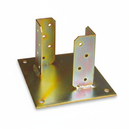 Supporto A Pavimento Con Piastra Per Trave Base Mm.150X150 P/Trave Da Mm.90X90X130H. Quality