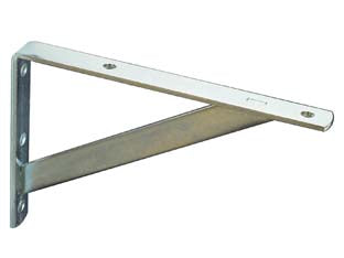 Mensole Con Saetta In Ferro Zincato- - Mm.150X15X100H. - 20 Pezzi