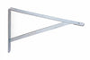 Mensola Obelix Zincata Con Saetta- - Mm.300X30X180H. Spessore Mm.5 - 10 Pezzi