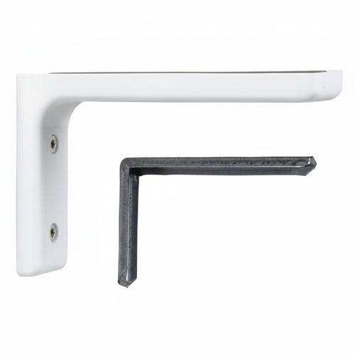 Reggimensole Per Arredamento Bianche- - Mm.240., Spessore Mm.14 - 2 Pezzi