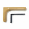 Reggimensole Per Arredamento Frassino- - Mm.120, Spessore Mm.10 - 2 Pezzi