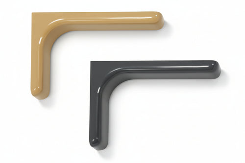 Reggimensole Per Arredamento Frassino- - Mm.240, Spessore Mm.14 - 2 Pezzi