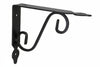 Mensole Ornamentali Brackets Extra Strong Nere- - Mm.140X35X110H. (5X4) - 10 Pezzi