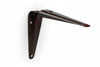Mensola Acciaio Nervata Marrone- - Mm.300X350 - 24 Pezzi Quality