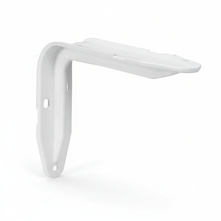 Mensola Europa Bianca- - Mm.265X38X167H. Colore Bianco - 10 Pezzi