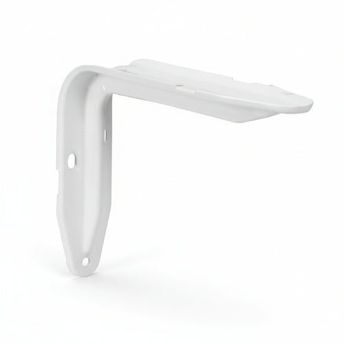Mensola Europa Bianca- - Mm.265X38X167H. Colore Bianco - 10 Pezzi