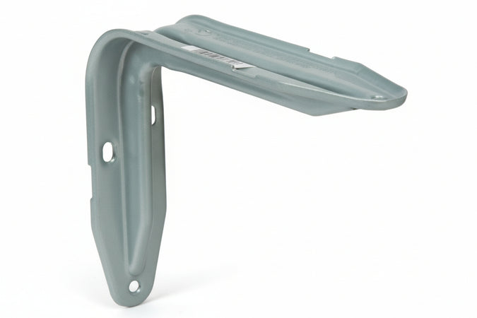 Mensola Europa Argento- - Mm.150X32X110H. Colore Argento - 10 Pezzi