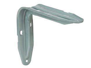 Mensola Europa Argento- - Mm.230X38X147H. Colore Argento - 10 Pezzi