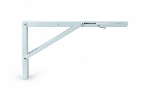 Mensole Robuste Pieghevoli Bianche Mm.400X270H. Colore Bianco