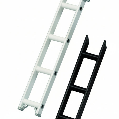 Cremagliera Portamensole- - Mm.2000X22 Bianco - 2 Pezzi Frasan
