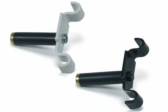 Cavallotto Con Tassello Per Fissaggio Cremagliera- - Bianco - 10 Pezzi Frasan