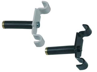 Cavallotto Con Tassello Per Fissaggio Cremagliera- - Nero - 10 Pezzi Frasan