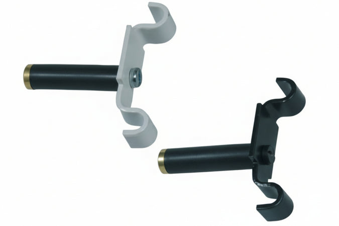 Cavallotto Con Tassello Per Fissaggio Cremagliera- - Nero - 10 Pezzi Frasan